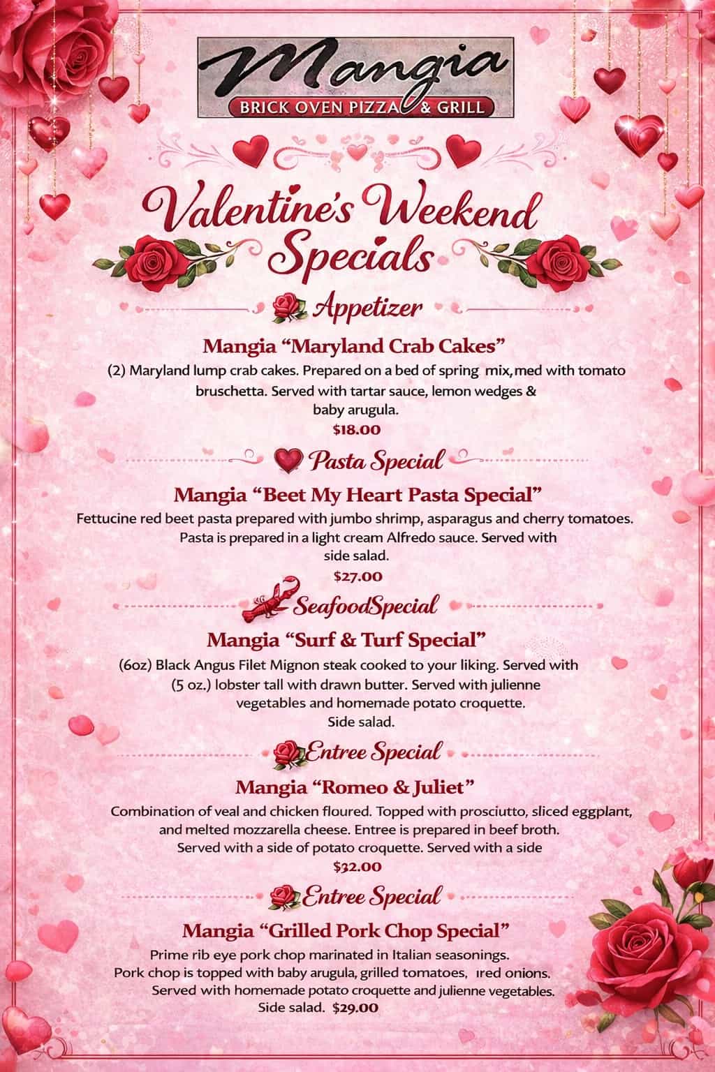 Mangia Brick Oven Pizza